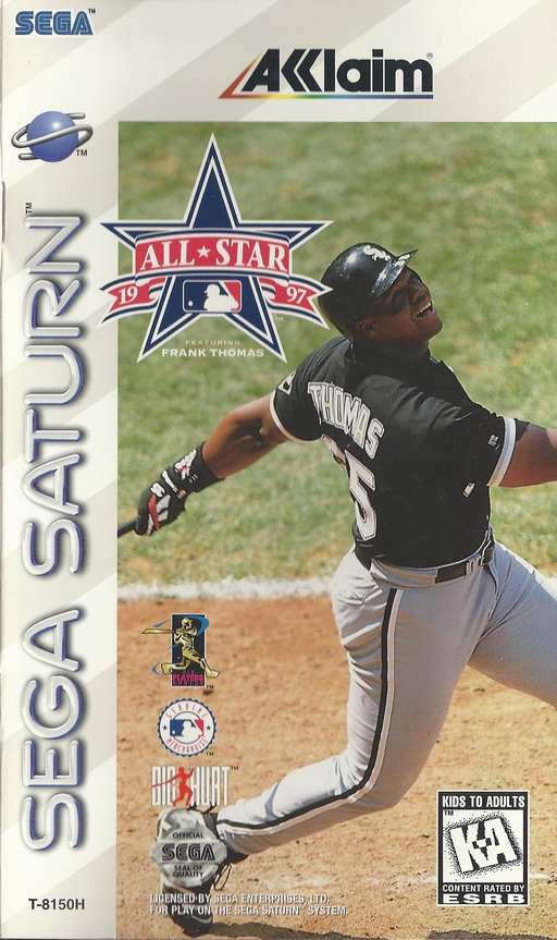 All-Star Baseball 97 box art for Sega Saturn